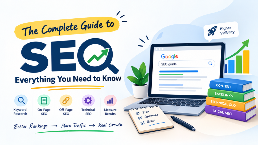 The Complete Guide to SEO : Everything You Need to Know