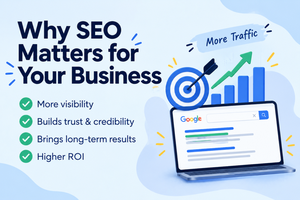 Why SEO matters – more traffic, trust, long-term growth and higher ROI
